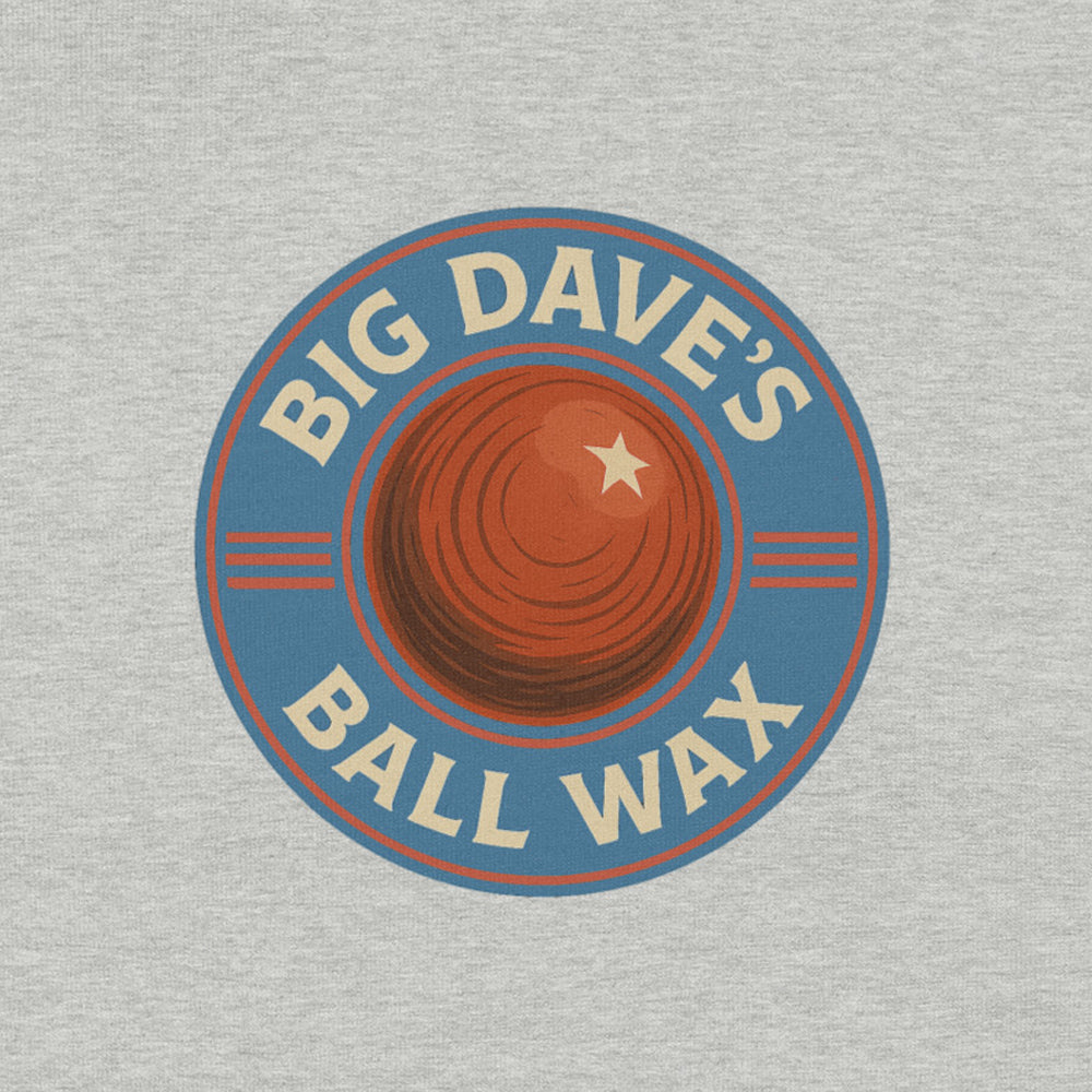 Big Dave's Ball Wax '83 Skeeball Championships Mens' Tee