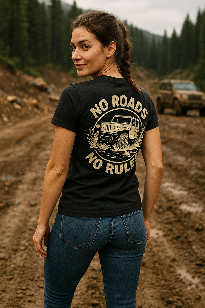 No Roads No Rules Ladies' Tee