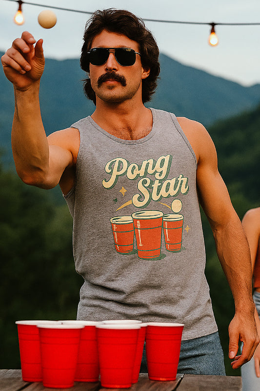 Pong Star Men’s Tank