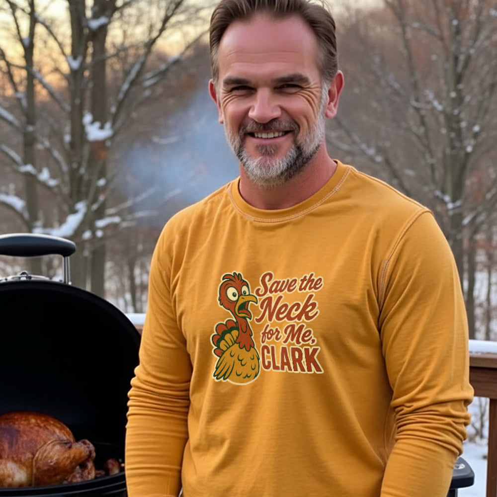 Save the Neck For Me, Clark Long Sleeve Tee
