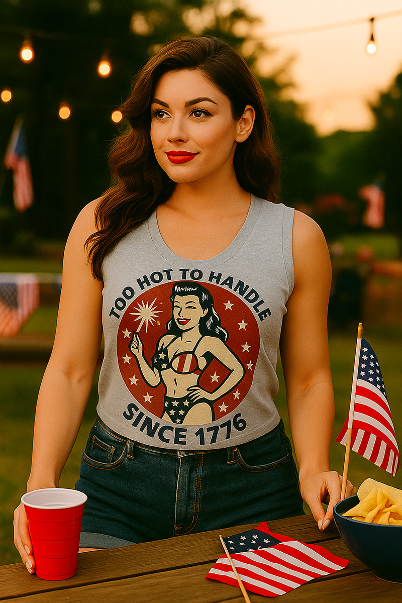 Too Hot To Handle Ladies' Tank