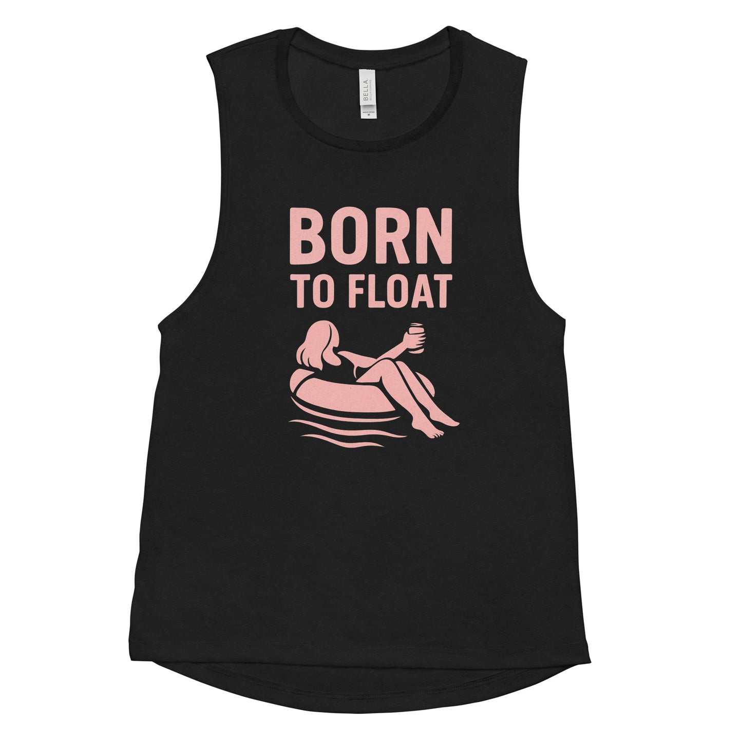 Born To Floan Ladies Tank Top