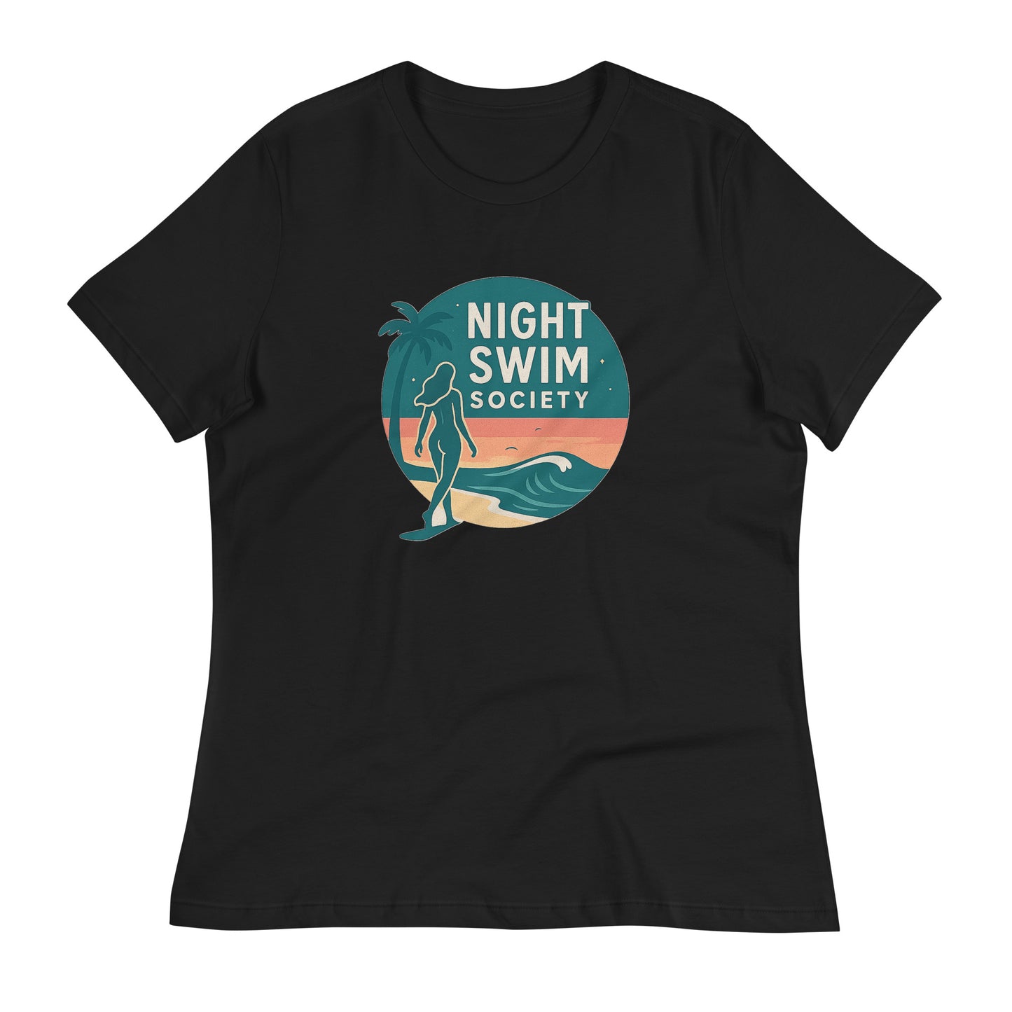 Night Swim Society Ladies Relaxed Tee