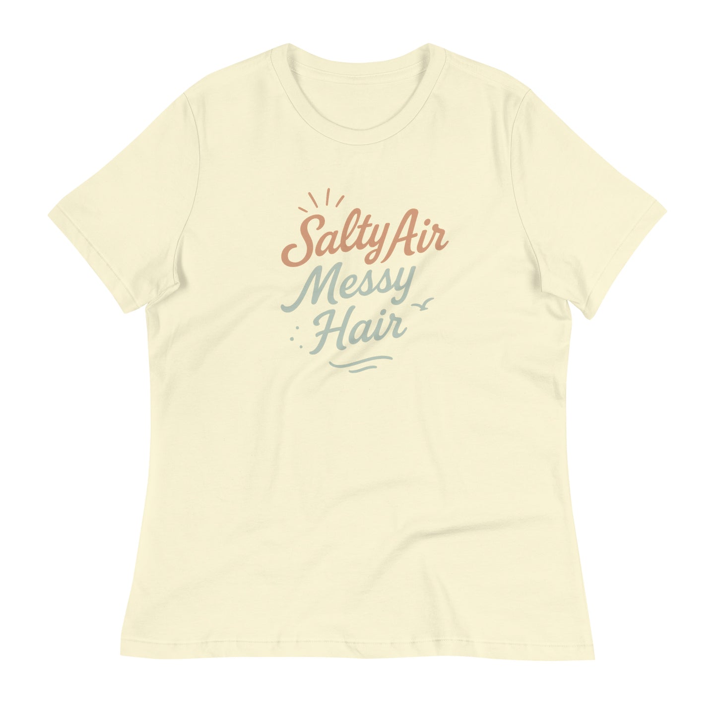 Salty Air, Messy Hair Ladies' Relaxed Tee