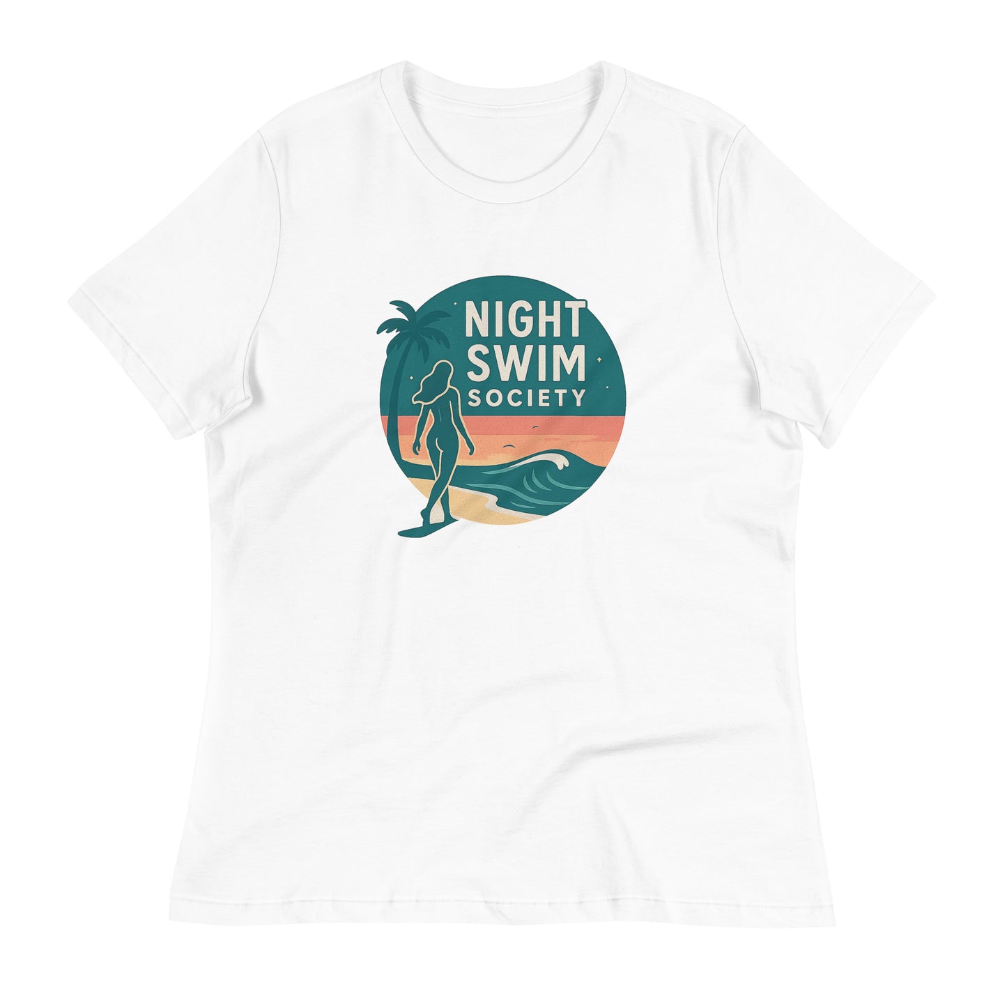 Night Swim Society Ladies Relaxed Tee